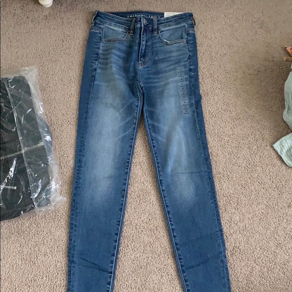 High rise jegging
